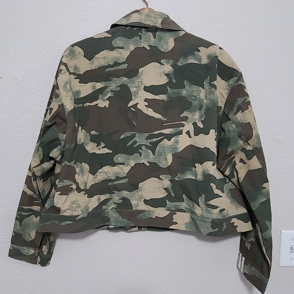 Adidas Track Top Camo Jacket M - Picture 5 of 7